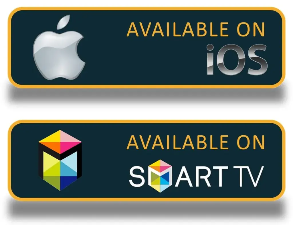 trendyscreen IPTV compatible with IOS and Smart TV TVs